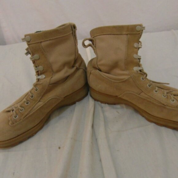 MCRAE TEMPERATE WEATHER TAN VIBRAM SOLE SPEED LACES sz5W WIDE BOOTS NM 31996 main image 8